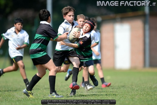 2015-06-07 Settimo Milanese 1136 Rugby Lyons U12-ASRugby Milano - Lorenzo Spada